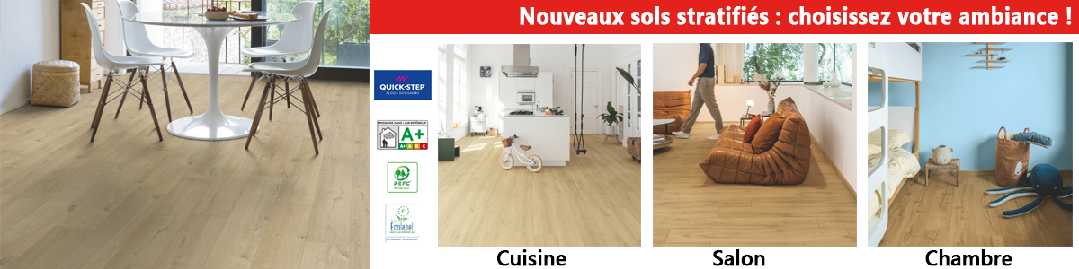 Nouveaux sols stratifiés