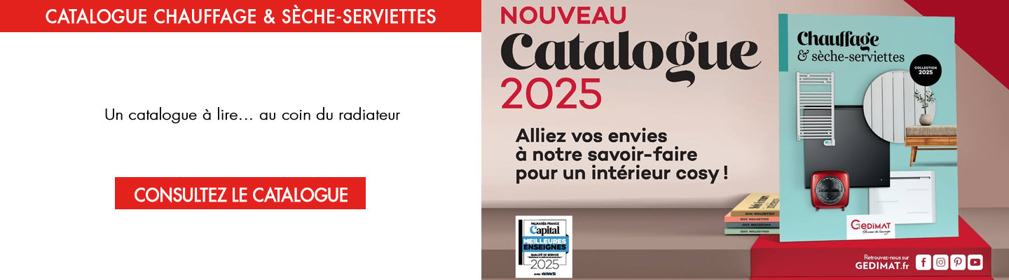 Catalogue Chauffage 2025 Gedimat