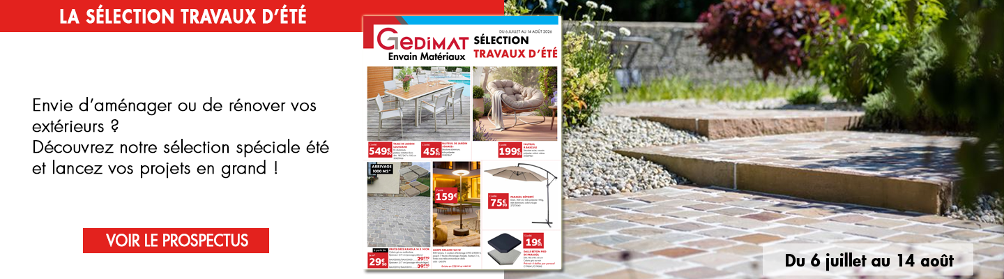 Sélection travaux d'été