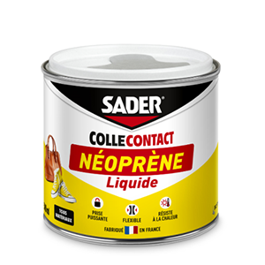 Colle contact néoprène liquide SADER 500ml