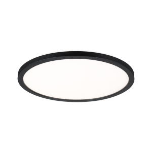 Panneau LED Atria Shine noir 293mm 16W 230V 3000K