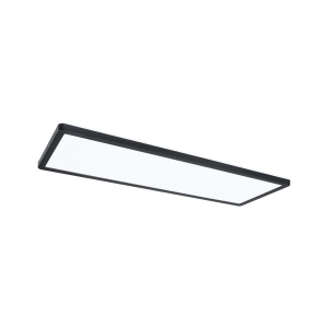 Panneau LED Atria Shine noir 580x200mm 22W 230V 4000K