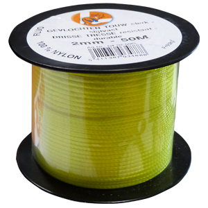 Fil maçon nylon fluo 2mm L.50m