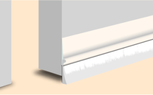 Bas de porte isolant pour sol irrégulier adhésif Classic 93 cm blanc 3M, 1171976, Chauffage Climatisation et VMC