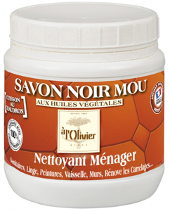 Savon noir mou aux huiles végétales 750g